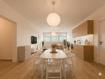 Erstbezug provisionsfrei nach Vollsanierung! Ruhige 4-Zimmer Wohnung mit Aufzug nähe Schönbrunn