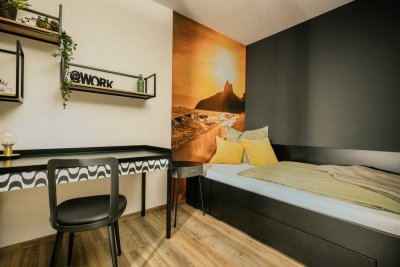 Möblierte Komfort-Apartments mit verglaster Loggia - Campus Living Darmstadt