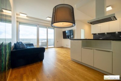 LUXUS über den Dächern Wien´s --- 4 Zimmer Penthouse im 26. Stock im Leopoldtower - SOFORT BEZUGSBEREIT