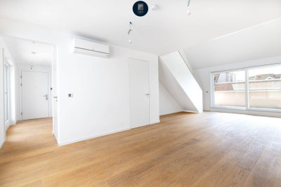 "Apostelhof" 3 Zimmer Dachgeschoßwohnung mit Terrassen- modern living im Altbau auf höchstem Standard mitten im 3. Bezirk