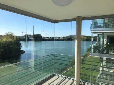 Wohnen am Ufer mit Ausblick wie im Urlaub!