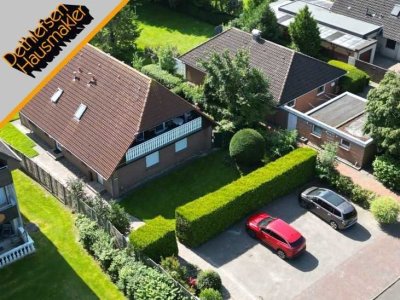 Gepflegte 2-Zimmer-Erdgeschoss-Wohnung, ca. 750 m zum Nordseebadestrand, ca. 3 km nach Büsum