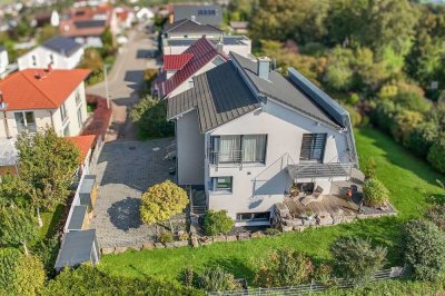 Neuwertiges Sonnenhaus Energiestandard A+ in Feldrandlage - unabhängig und umweltbewusst