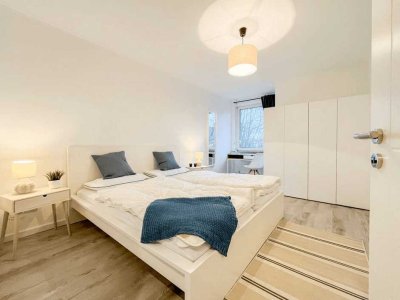 Möblierte 2-Zimmer-Wohnung mit Balkon