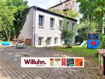 Zentrumsnah! Ruhig gelegene Wohnung im Hinterhaus - offene Wohnküche - großer Innenhof