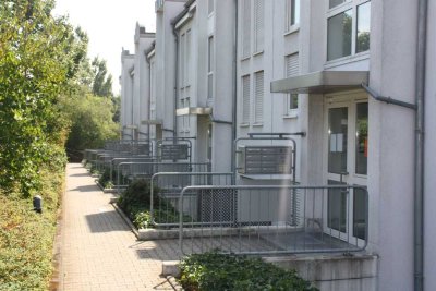Gepflegte 1-Zimmer-Wohnung mit Terrasse und EBK im Grüngürtel von Mombach