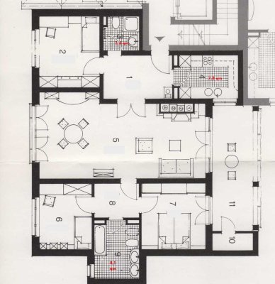 Elegante 4-Zimmer Wohnung mit Balkon im 2. OG in Bad Soden