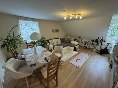 Schöne und gepflegte 3-Zimmer-Dachgeschosswohnung in Ludwigsburg