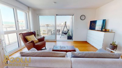 Exklusives Penthouse mit Skylineblick auf die Donaustadt