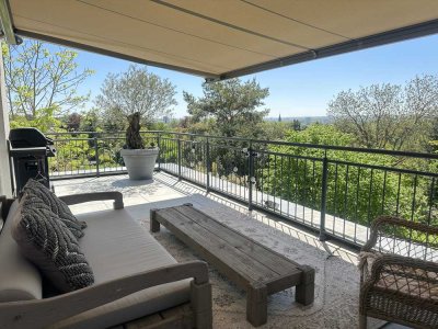 Stil, Design und Panorama – Lichtdurchflutetes Penthouse über zwei Etagen
