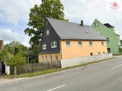 Einfamilienhaus/Zweifamilienhaus in Zwönitz zum Sanieren: 150 m² Wohnfläche & 550 m² Grundstück