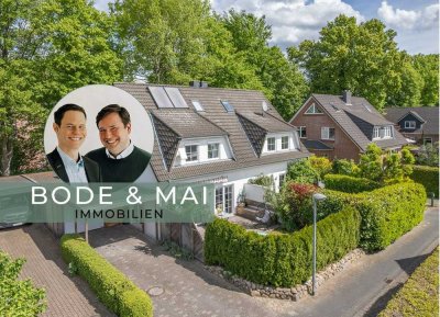 WENTORF- Moderne Doppelhaushälfte in familienfreundlicher Spielstraßen-Lage