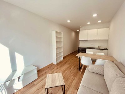 Lebendiges Wohnen in der Südvorstadt: 3-Zimmer-Wohnung mit Balkon, Erstbezug, WG-geeignet, möbliert