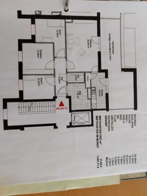 Dachterrassenwohnung in zentraler Lage: Nachmieter gesucht