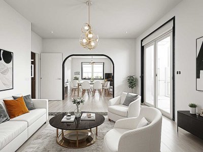 Urban living in Essen-Rüttenscheid – 4 Zimmer Wohnung mit 2 Balkonen fussläufig zur „RÜ“