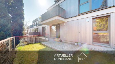 Moderne Wohnung mit Terrasse | 2 Zimmer | Garten | hoher Wohnkomfort | Nähe Schloss Enzesfeld