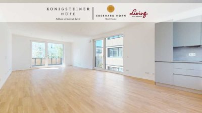 Einladende Wohnung mit Echtholzparkett und zwei Balkonen | KÖNIGSTEINER HÖFE