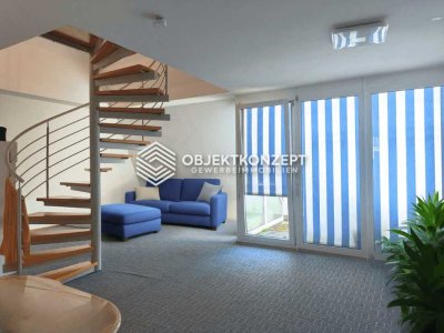 Zentrales Wohnen trifft Wohnkomfort – 3-Zimmer-Maisonette mit Balkon