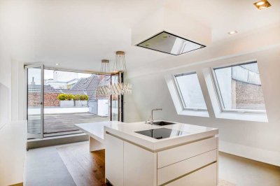 Penthouse-Maisonette im Belgischen Viertel