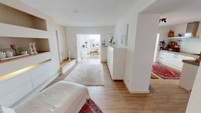 Moderne Erdgeschosswohnung mit Garten in Bocholt