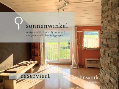 RESERVIERT: Sonnenwinkel Ippingen - Licht, Ruhe & Raum – mit Gartenanteil und Platz