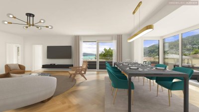 Ihr Sommer. Ihr Penthouse. Ihr Wörthersee-Panorama - Lifestyle am See - Reifnitz - Neubau - bezugsfertig