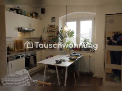 Tauschwohnung: Bieten 2 Zimmer auf der Jahninsel, suchen 3 Z. EG mit Garten