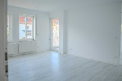In Leipzig-Leutzsch: Gepflegte 2-Zimmer-Wohnung mit Balkon im Villenviertel – frei ab 01.08.