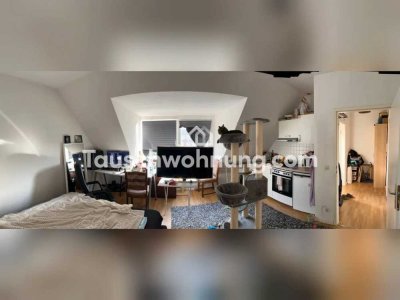 Tauschwohnung: 1-Zimmer-Dachgeschosswohnung in Wedel