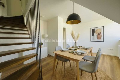 M'GLADBACH - RHEYDT
SANIERTE MAISONETTE-DACHGESCHOSSWOHNUNG INKL. KÜCHE & BALKON!