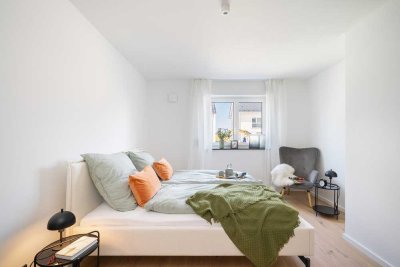 TRAUMGARTEN: Familienwohnung mit 4 Zimmern und großem Südwest-Garten