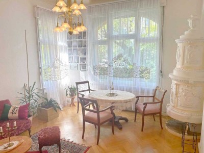 Erfurt: Geschichte pur - bildschöne Erdgeschoss-Wohnung in denkmalgeschützter Jugendstilvilla