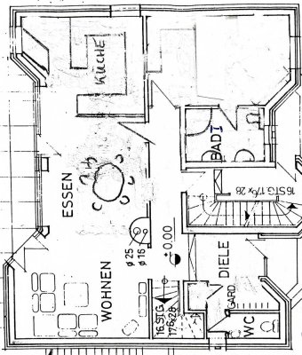 Etagenwohnung / "Haus-im-Haus" über 3 Etagen in gehobener Wohnlage in Schwerte-Holzen