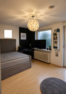 Vermietete 1-Zimmer-Wohnung in Heidelberg-Rohrbach – ca. 25 m² mit Balkon und Garage