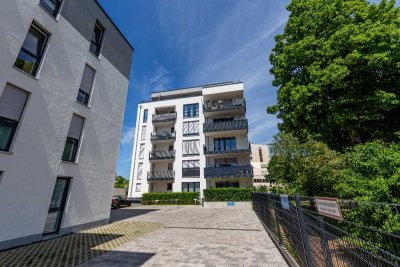 Barrierefreie Erdgeschoss-Wohnung mit Loggia und Einbauküche