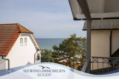 Erste Reihe - Exclusive Ferienwohnung mit Blick auf das Wasser im Ostseebad Binz auf der Insel Rügen