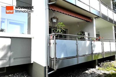 Toll geschnittene 2-Zimmer-Wohnung mit großer Loggia