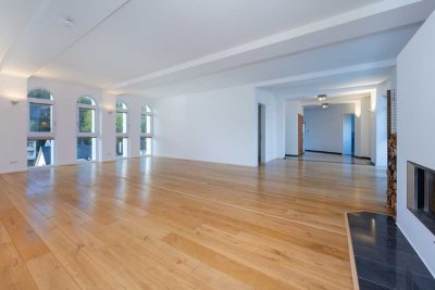 Moderne Penthouse-Wohnung mit Rheinblick
