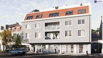 Stark reduziert - Jetzt 6,2% Preisvorteil nutzen! ZUM JUNGBRUNNEN! Ab ins Dachgeschoss! Perfekt aufgeteilte 3 Zimmer inkl. Terrasse! TOP Neubauprojekt + Beste Infrastruktur + Hochwertige Materialien + Garagenplatz optional!