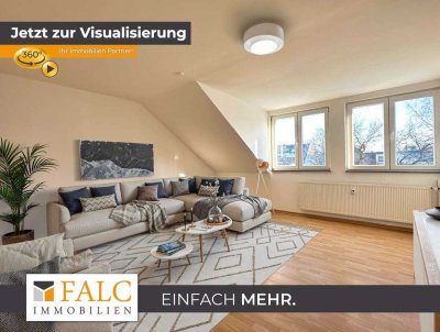 Dachgeschosswohnung mit Stellplatz in ruhiger Lage von Köln-Lövenich