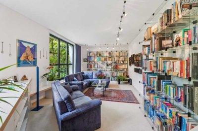 Top gepflegtes Architektenhaus mit parkähnlichem Garten in Hagenhausen