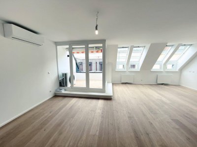 ERSTBEZUG nach Sanierung! Exklusive 3-Zimmer-Maisonette-Wohnung mit Terrasse in 1180 Wien