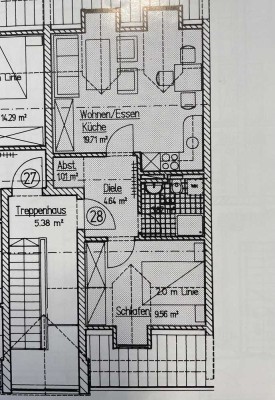 2 Zimmer Wohnung zu vermieten