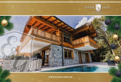 TRAUMHAFTES CHALET MIT AUßENPOOL IN SONNIGER LAGE