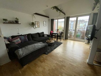 Helle 3-Zimmer Wohnung mit Balkon in Kiel-Südfriedhof verfügbar 01.12.25 - 01.02.26