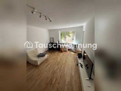 Tauschwohnung: Tausche 2 Zi mit Balkon in der Au gegen 3+ Zi 80+ qm zentral