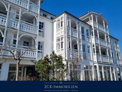 Zwischen Hafen und Meer! 2 Zimmer Ferienwohnung mit Seeblick im Ostseebad Sellin, inkl. Stellplatz!