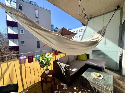 TU GRAZ INFFELD : Sonnige Garçonniere mit Balkon und Tiefgarage in St. Peter - befristet vermietet