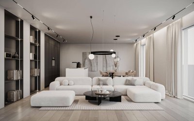 Exklusive Doppelhaushälften mit Traum-Ausblick auf die Burg Liechtenstein – schlüsselfertig mit Terrasse, Garten &amp; Balkon! 4–5 Zimmer für höchste Wohnansprüche!