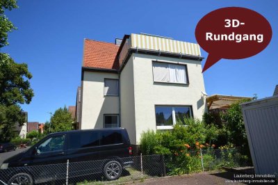 Gemütliches Zuhause mit Abendsonne: Dachwohnung mit Westbalkon in Geismar